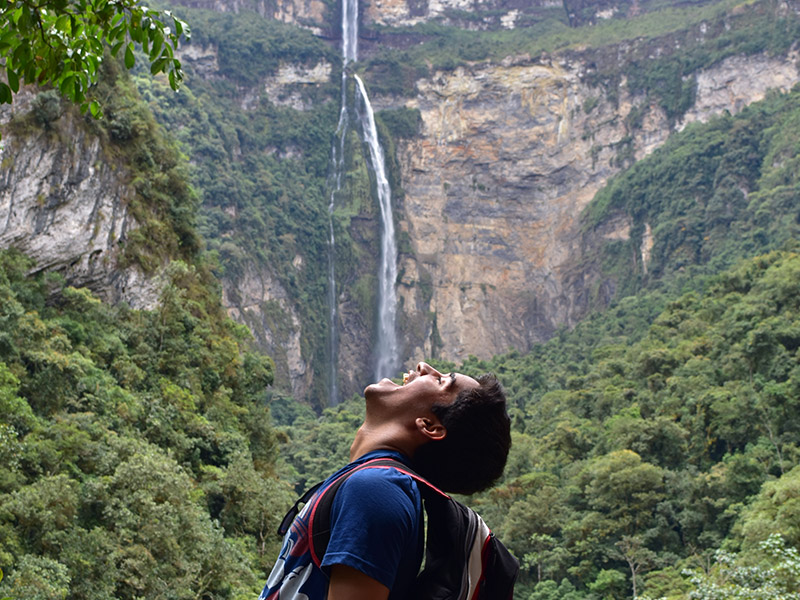 Gocta Falls Lima Inca Trip Tours Chachapoyas Peru
