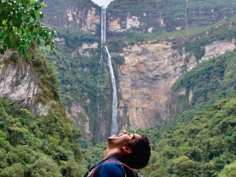 Gocta Falls Lima Inca Trip Tours Chachapoyas Peru