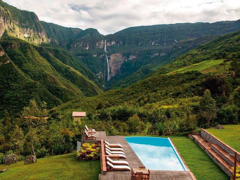 Tourist Package With The Gocta Lodge Hotel 4 Days 3 Nights Via Jaen Lima Inca Trip Chachapoyas Tours Peru